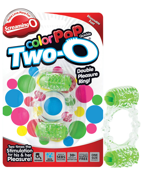 Screaming O Color Pop Quickie Two O - Green