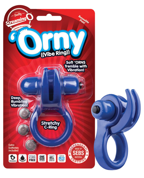 Screaming O Orny Vibe Ring - Blue