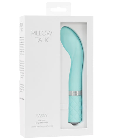 PillowTalk Sassy G Spot Vibrator-Teal
