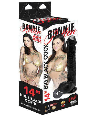 Bonnie Rotten 14" Big Black Cock