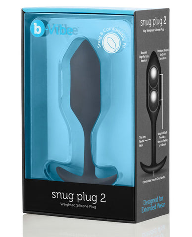 b-Vibe Snug Plug 2 - .114g Black