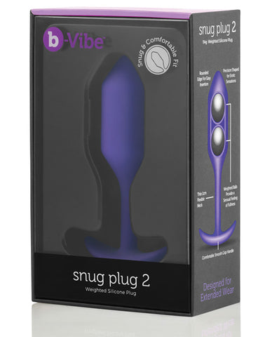 b-Vibe Snug Plug 2 - .114g Purple