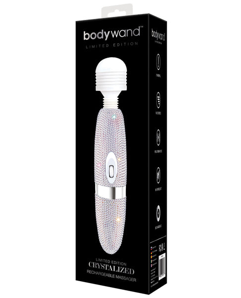 Body Wand Limited Edition Rechageable Crystalized - Silver