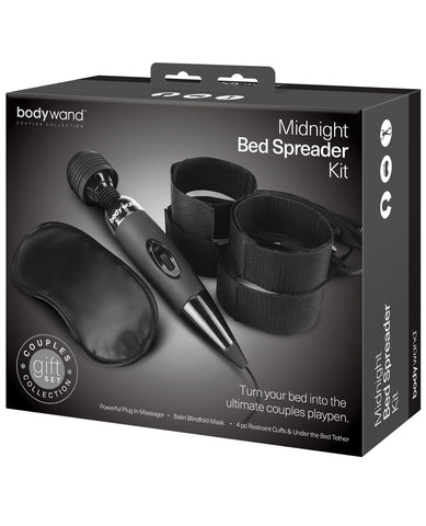 Body Wand Midnight Massage Bedroom Play Kit - 3 pc Black