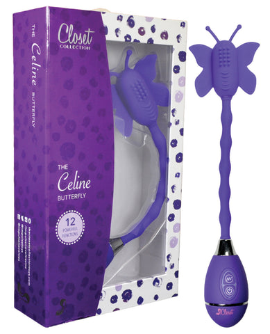 Closet Collection The Celine Butterfly Wand - Purple