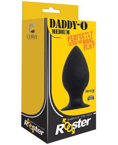 Curve Novelties Rooster Daddy O Medium - Black