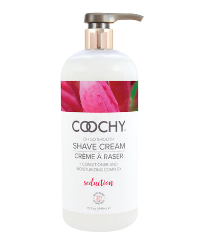 COOCHY Seduction Shave Cream - 32 oz Honeysuckle/Citrus