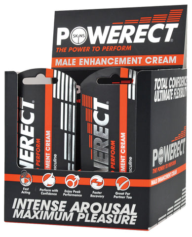 Skins Powerect Arousal Cream Display - 5 ml Foil Display of 36