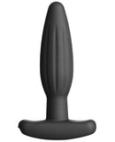 ElectraStim Silicone Noir Rocker Butt Plug - Medium