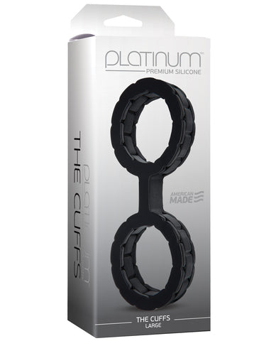 Platinum The Cuffs Large - Black