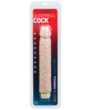 Quivering Cock 10" Vibe - White