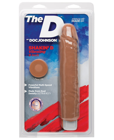 The D 10" Vibrating Shakin D - Caramel