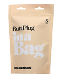In A Bag 5" Butt Plug - Black