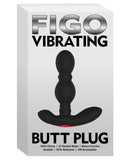 Figo Vibrating Butt Plug - Black