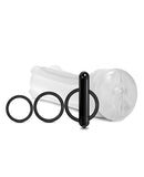 MSTR B8 Vibrating Pussy Pack - Kit of 5 Clear