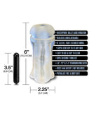 MSTR B8 Vibrating Ass Pack - Kit of 5 Clear
