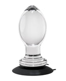 Gender X Crystal Ball Plug w/Suction Cup - Clear
