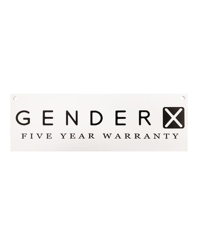 PROMO Gender X Header Sign