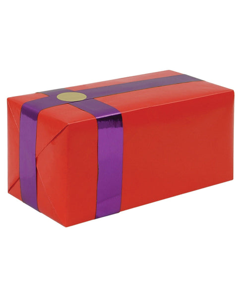 Gift Wrapping For Your Purchase (Red w/Purple Ribbon)-Extra Day to Ship