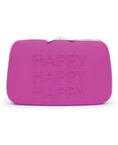 Happy Rabbit HAPPY Storage Zip Bag Large - Purple
