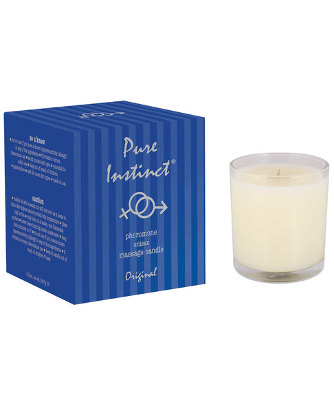 Jelique Pure Instinct Pheromone Massage Candle - 4.7 oz