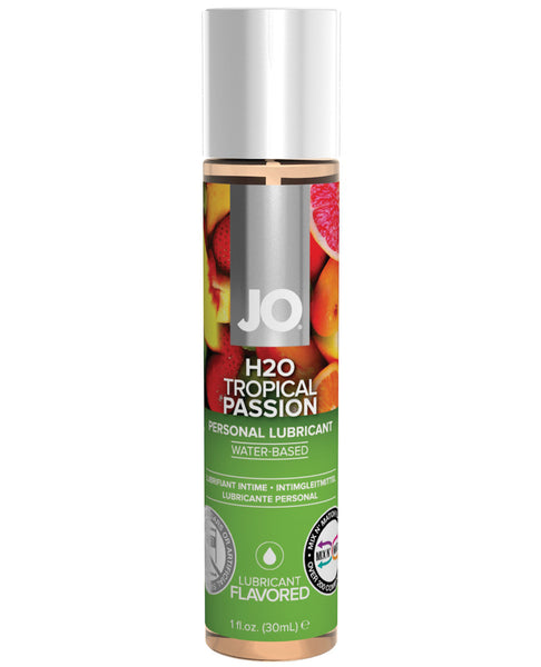 System JO H2O Flavored Lubricant - 1 oz Tropical Passion