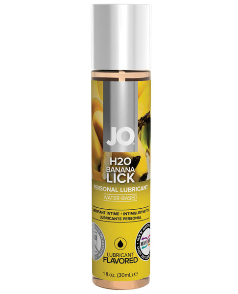System JO H2O Flavored Lubricant - 1 oz Banana