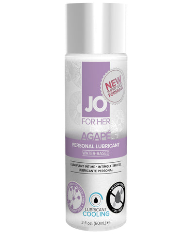 JO Natural Agape Cooling Lubricant - 2 oz