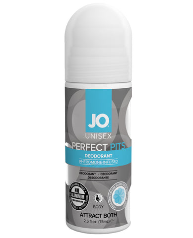 JO Perfect Pits Unisex Natural Deodorant w/Pheromones - 2.5 oz