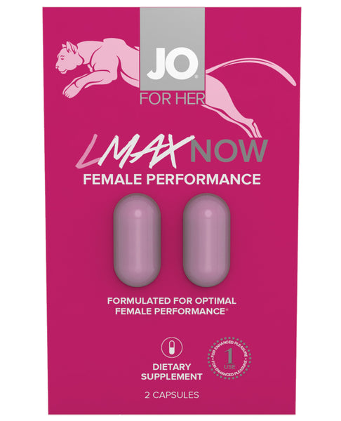 JO LMAX Now for Women's Performance - 1 Capsule Pack of 2