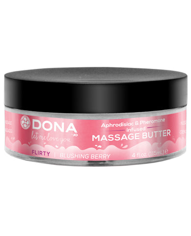 Dona Massage Butter Flirty - 4 oz Blushing Berry
