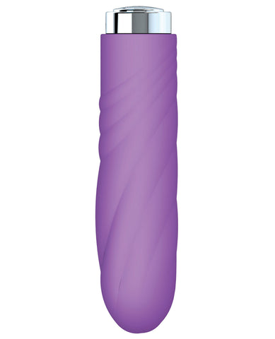 Key by Jopen Charms Velvet Petite Massager - Lavender
