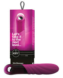 Key by Jopen Vela Massager Waterproof - 7 Function Pink