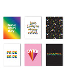 Pride Pack Naughty Greeting Card - Variety Pack Of 6