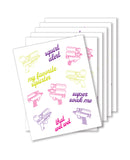 Squirt Alert Naughty Greeting Card - Pack Of 6