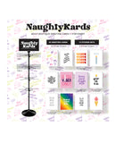 PROMO 4 Tier Spinner Rack Naughty Kards POG Display - Drop Ship Only