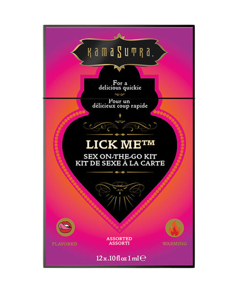 Kama Sutra Lick Me Sex to Go Kit