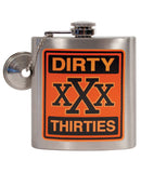 XXX Dirty Thirty  Flask