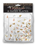 Glitterati Penis Party Pates - Pack of 8