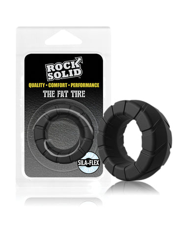 Rock Solid Fat Tire Ring - Black
