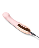 Le Wand GEE G-Spot Targeting Rechargeable Vibrator - Rose Gold