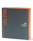 Maia Ray Silicone Vibrating Stroker - Grey/Orange