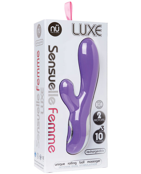 Sensuelle Femme Luxe 10 Fun Rabbit Massager - Purple