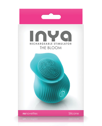 INYA The Bloom Rechargeable Tickle Vibe - Teal