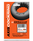 Oxballs  Axis Rib Griphold Cockring - Clear Ice