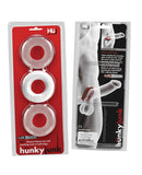 Hunky Junk 3 Pack C Ring - White Ice