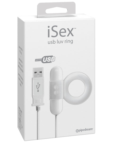 iSex USB Luv Ring - White