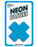 Neon X Pastie - Blue