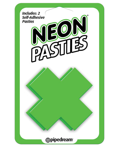 Neon X Pastie - Green