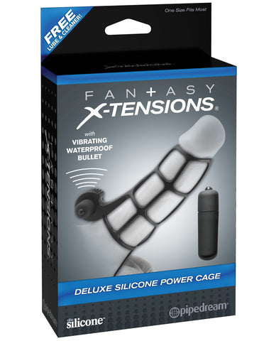 Fantasy Xtensions Deluxe Silicone Power Cage - Black